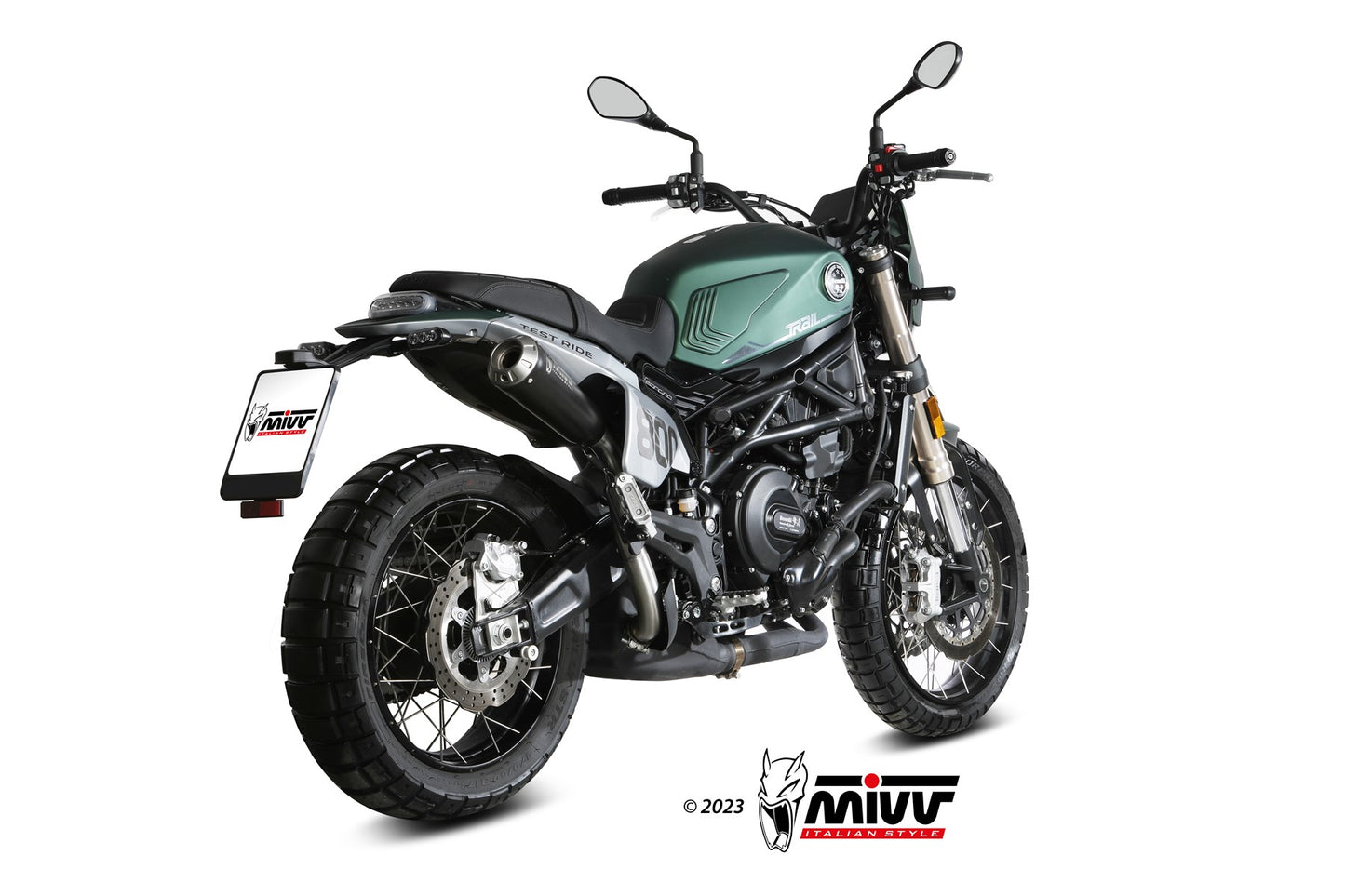 Mivv SLIP-ON BENELLI LEONCINO 800 TRAIL 2022 > 2023