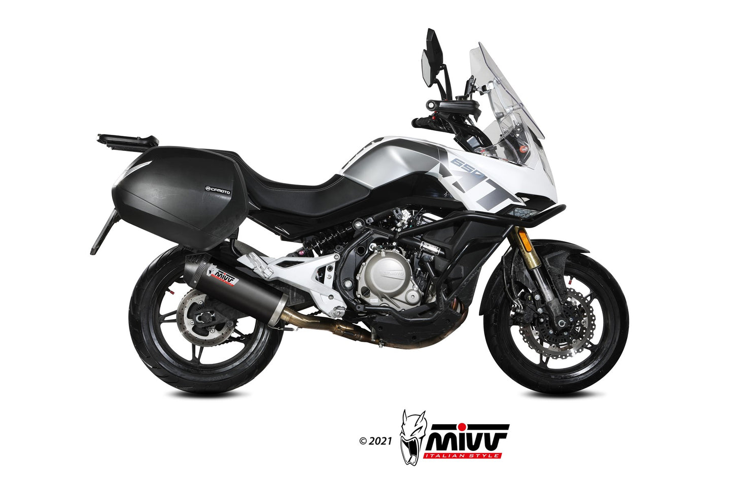 Mivv SLIP-ON CF MOTO 650MT 2021 >