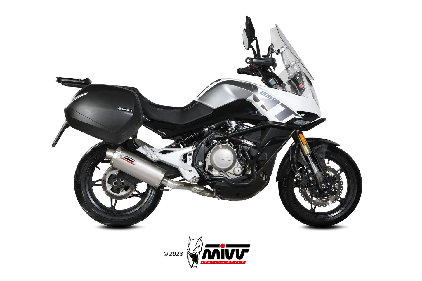 Mivv SLIP-ON CF MOTO 650MT 2021 >