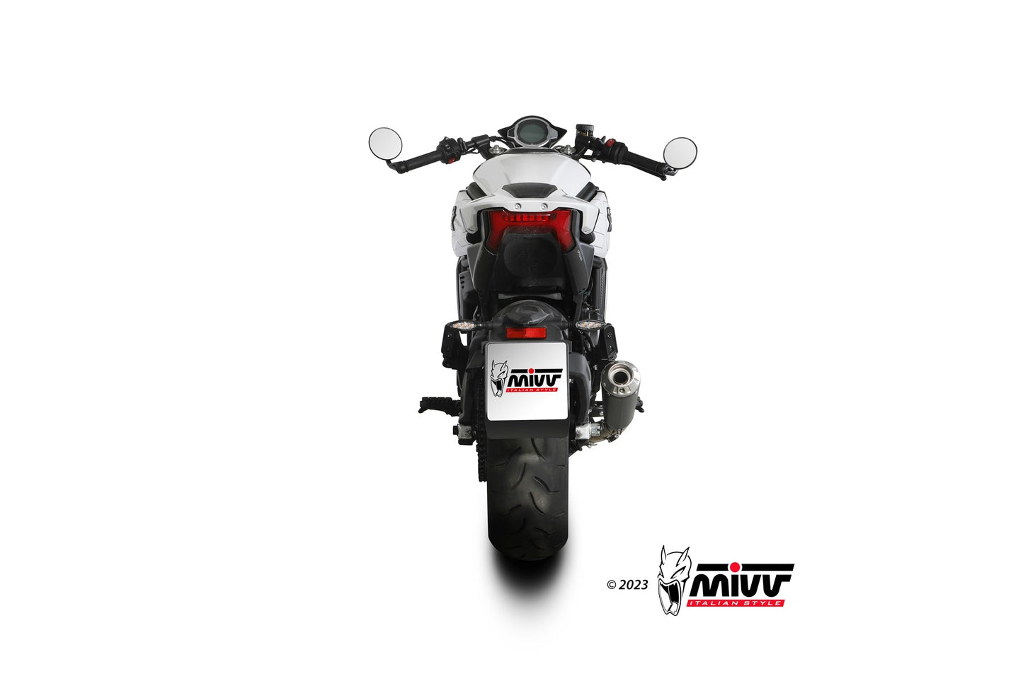Mivv SLIP-ON CF MOTO 700 CL-X 2023