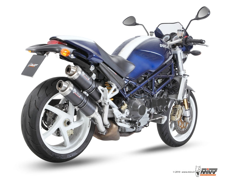 Mivv 2 SLIP-ON DUCATI MONSTER  S4R/S2R800/S2R1000