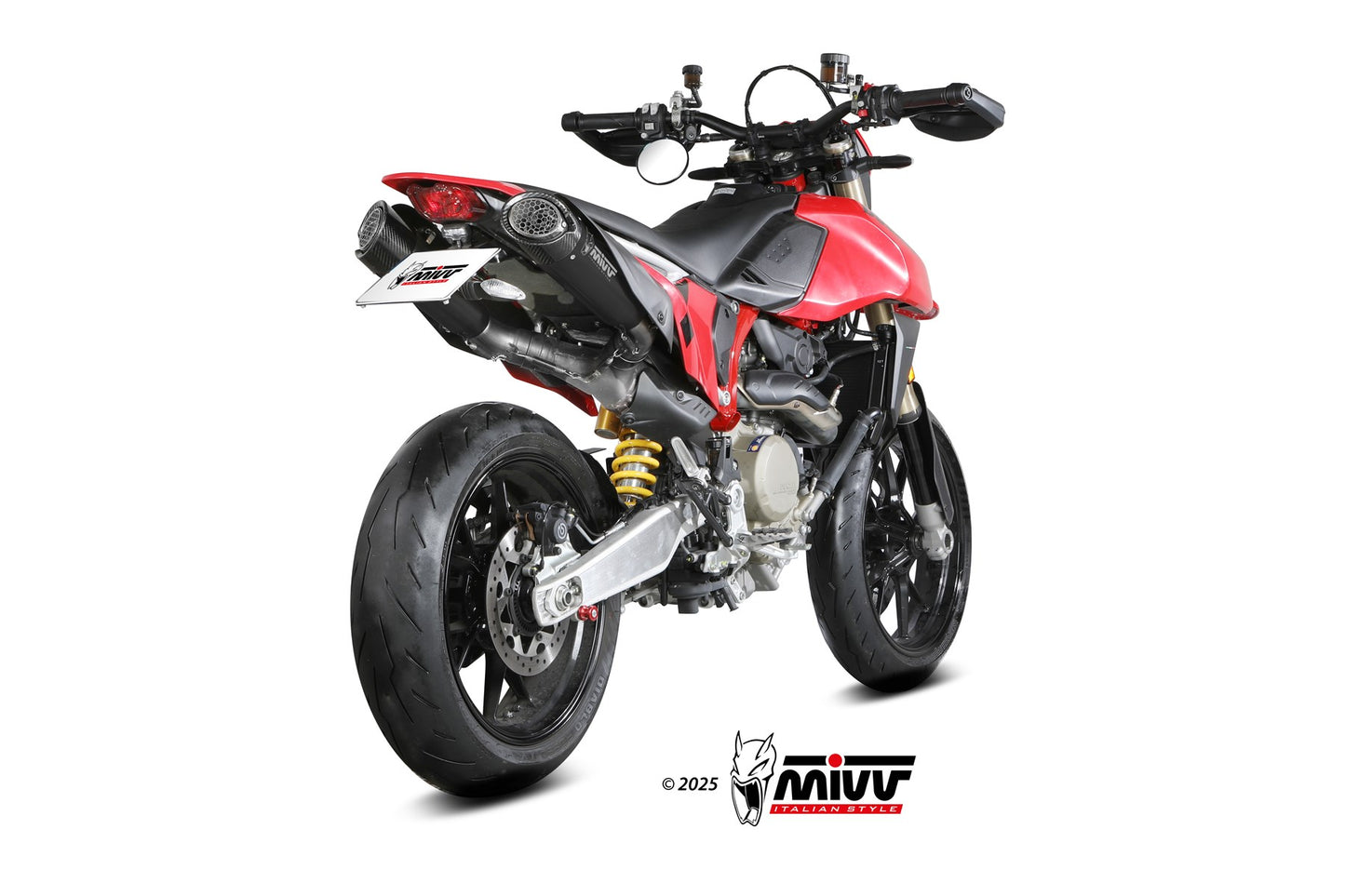 Mivv 2 SLIP-ON DUCATI HYPERMOTARD 698 MONO 2024 > 2025