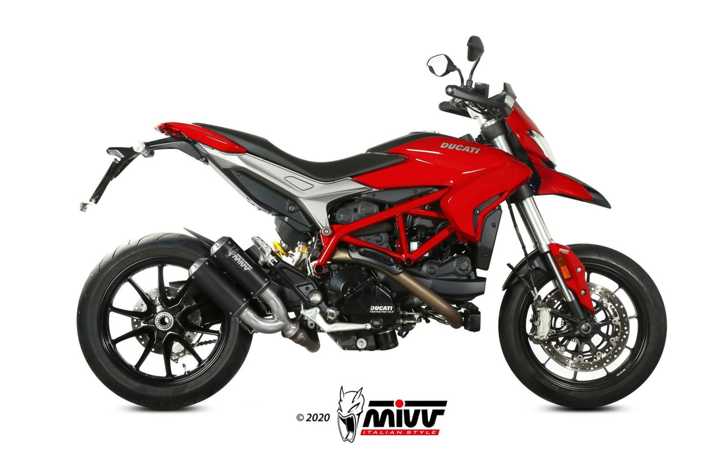 Mivv 2 SLIP-ON DUCATI HYPERMOTARD 939 2016 > 2018