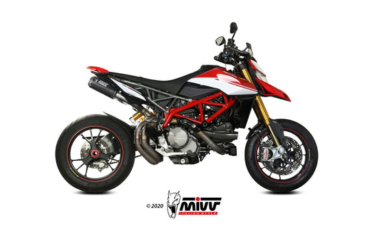Mivv 2 SLIP-ON DUCATI HYPERMOTARD 950 / SP 2019 >2020
