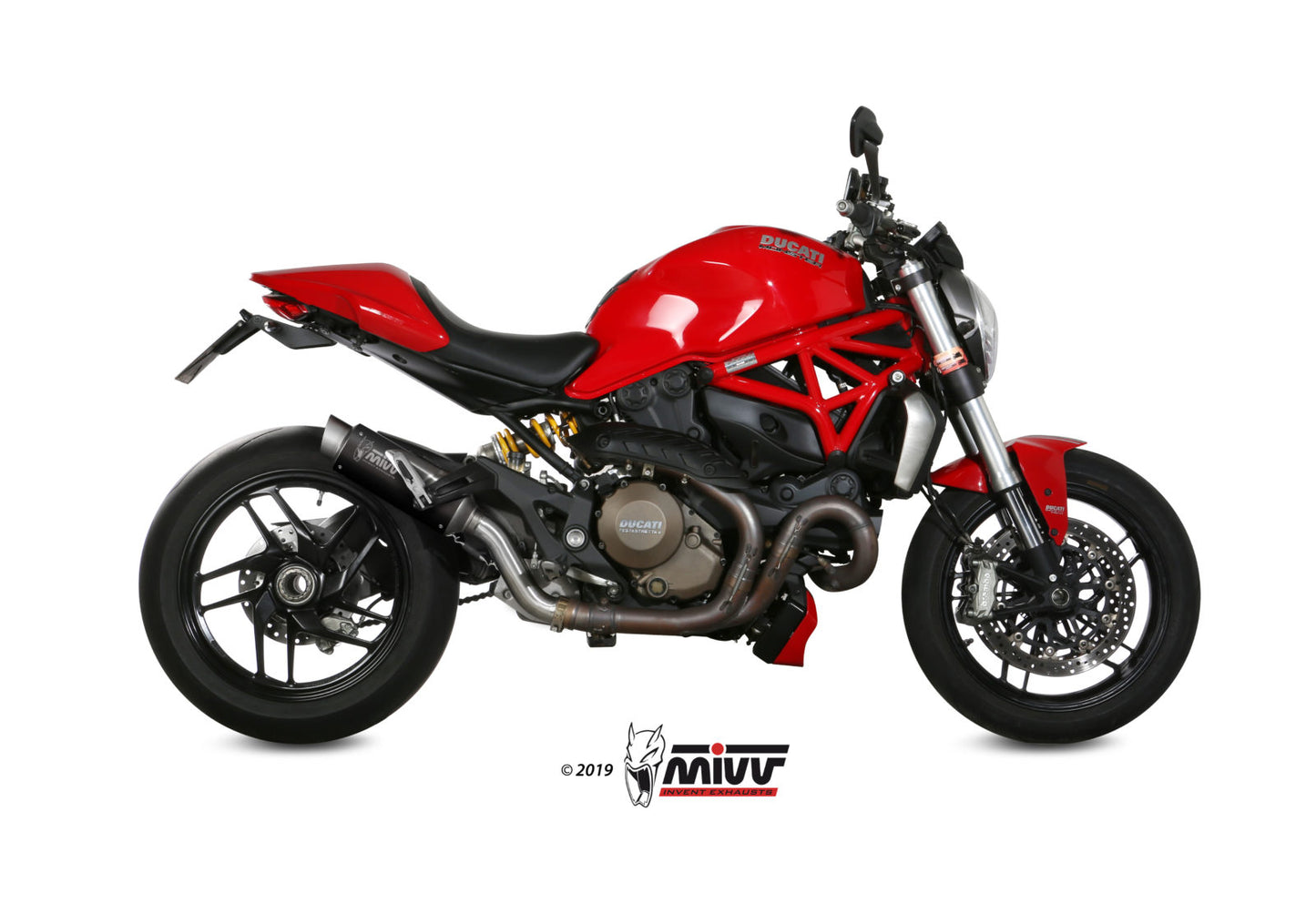 Mivv SLIP-ON DUCATI MONSTER 1200 / S  2014 > 2016