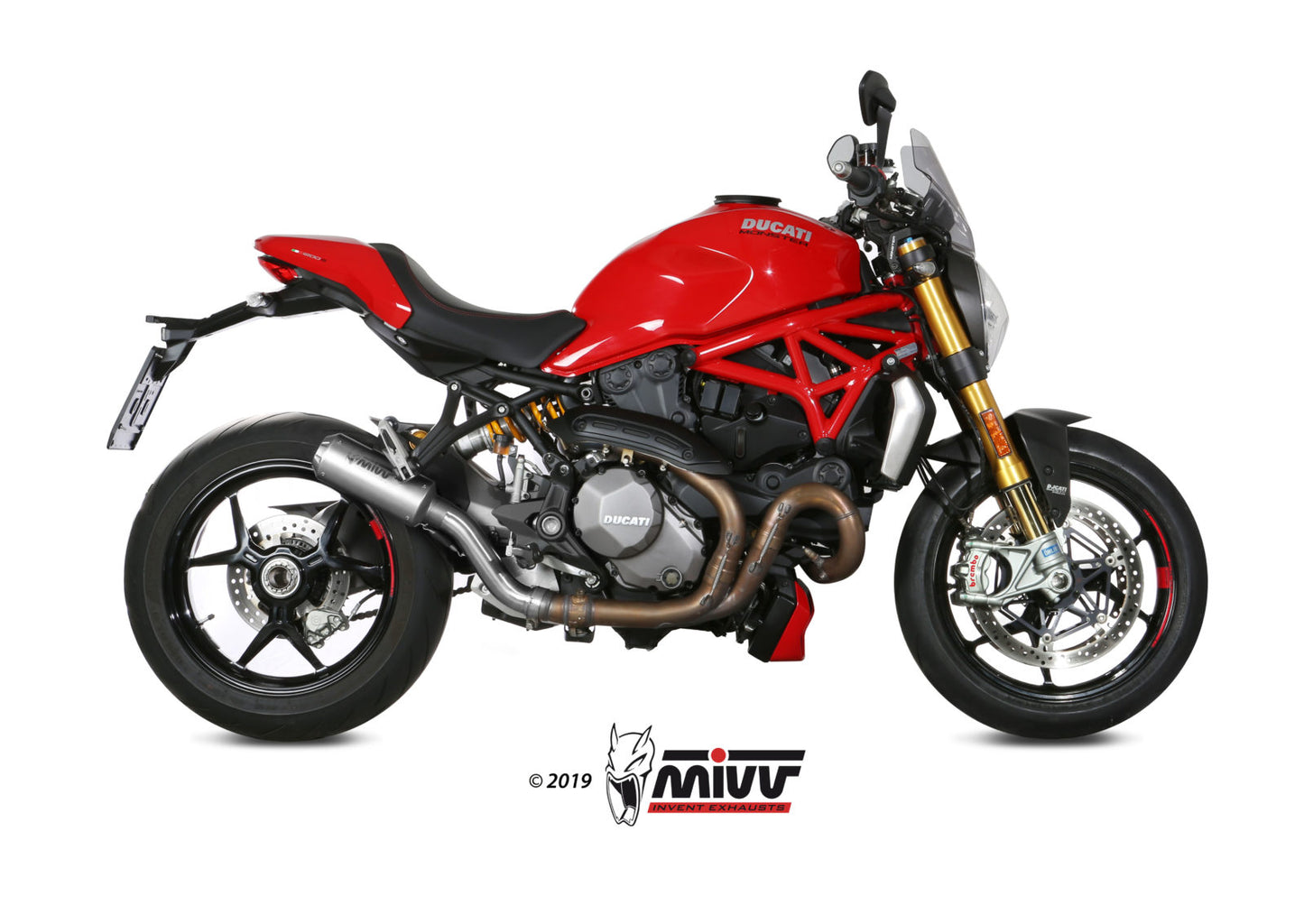 Mivv SLIP-ON DUCATI MONSTER 1200 2017 >