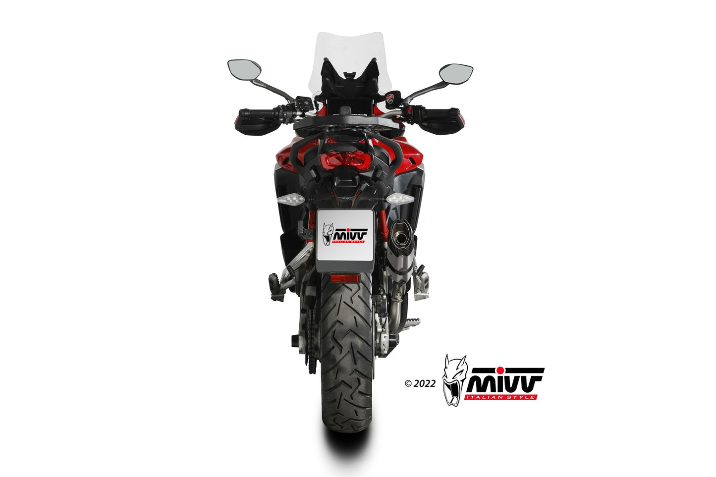 Mivv SLIP-ON DUCATI MULTISTRADA V4/S 2021 > 2022
