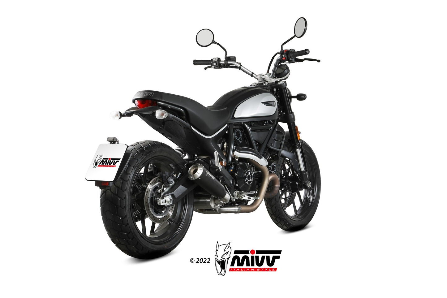 Mivv SLIP-ON DUCATI SCRAMBLER 800 ICON / ICON DARK 2021 > 2022