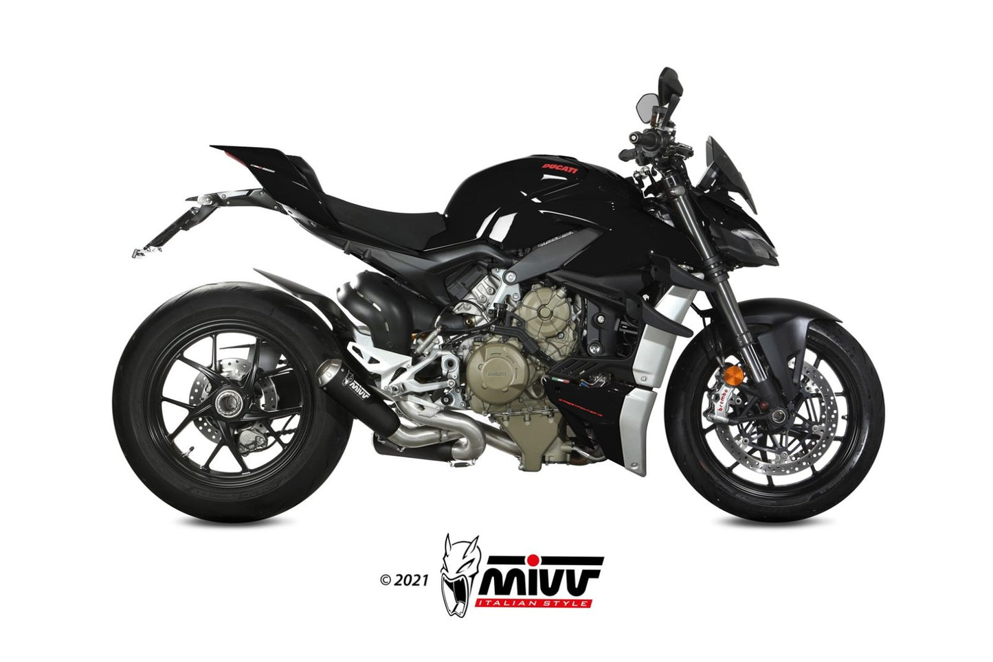 Mivv 2 SLIP-ON DUCATI STREETFIGHTER V4 2020 > 2021