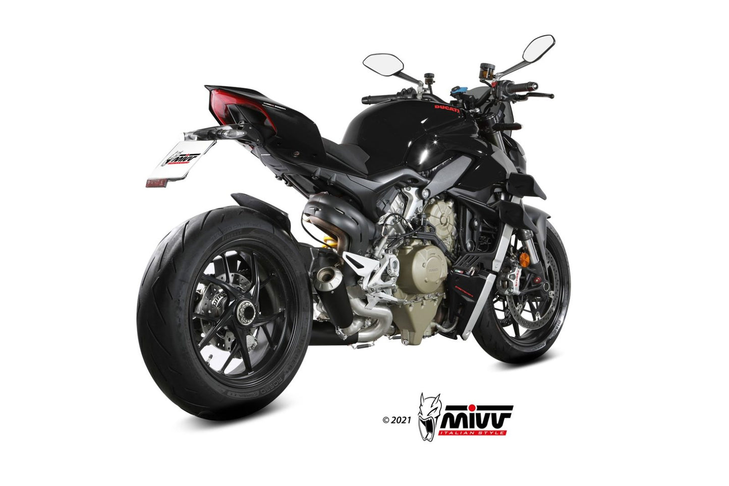 Mivv 2 SLIP-ON DUCATI STREETFIGHTER V4 2020 > 2021