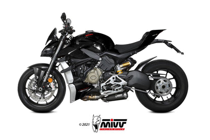 Mivv 2 SLIP-ON DUCATI STREETFIGHTER V4 2020 > 2021