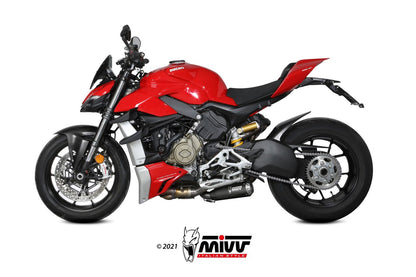 Mivv 2 SLIP-ON DUCATI STREETFIGHTER V4 2020 > 2021