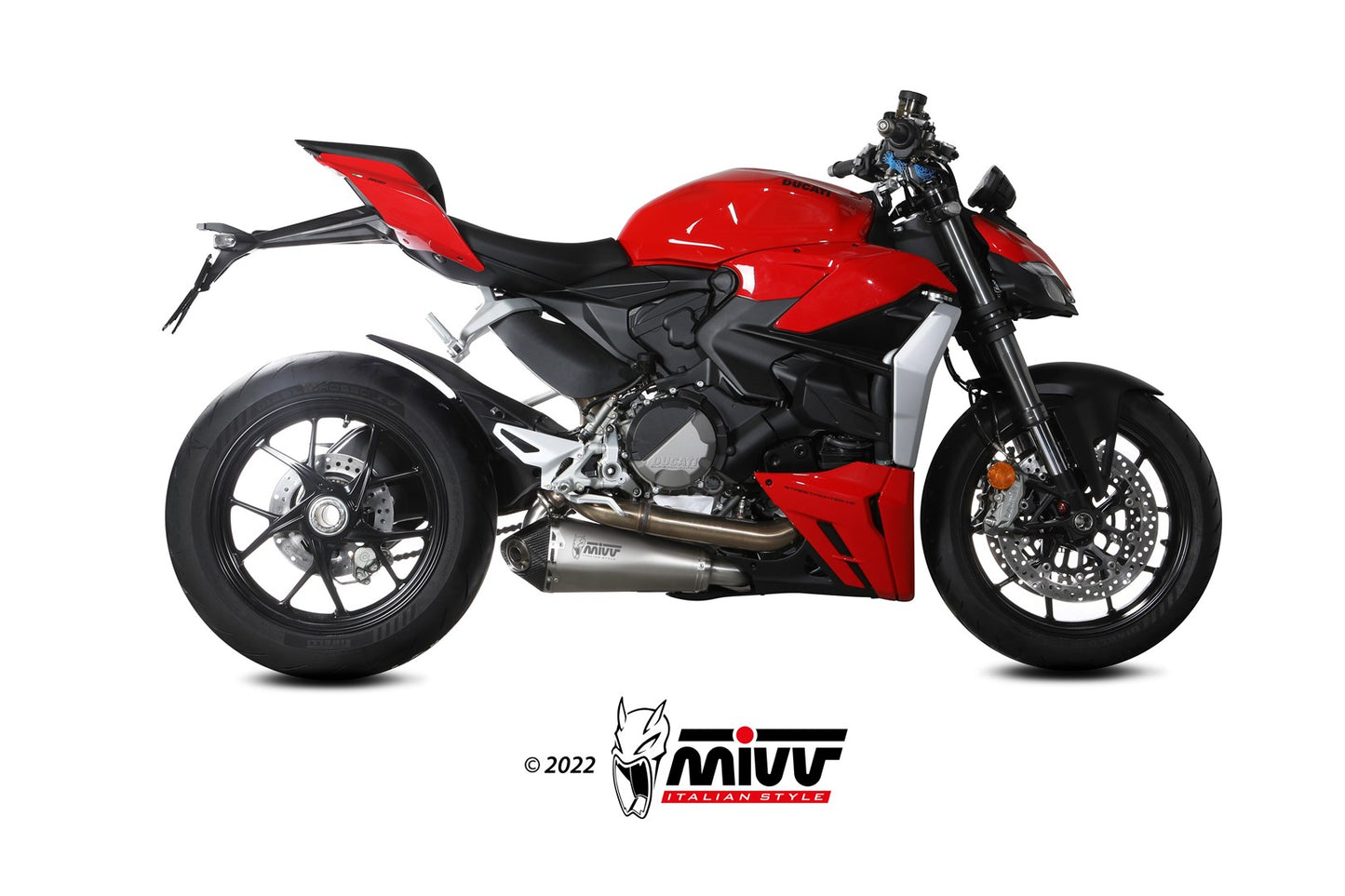 Mivv SLIP-ON DUCATI STREETFIGHTER V2 2022 > 2023