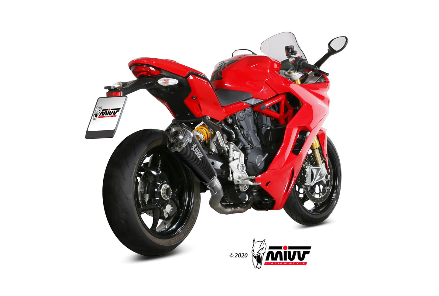 Mivv SLIP-ON DUCATI SUPERSPORT 939 / R 2017 > 2021