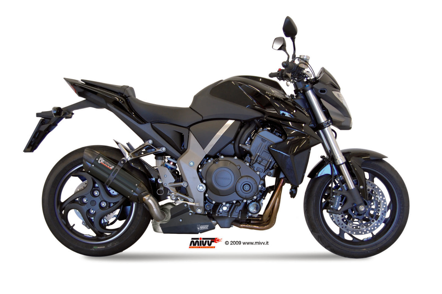 Mivv SLIP-ON HONDA CB1000 R 2008 > 2017
