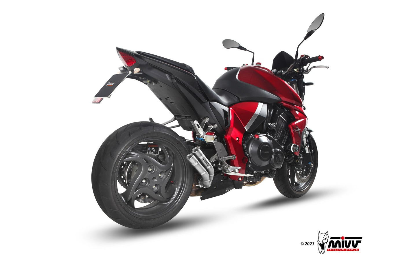 Mivv SLIP-ON HONDA CB1000 R 2008 > 2017