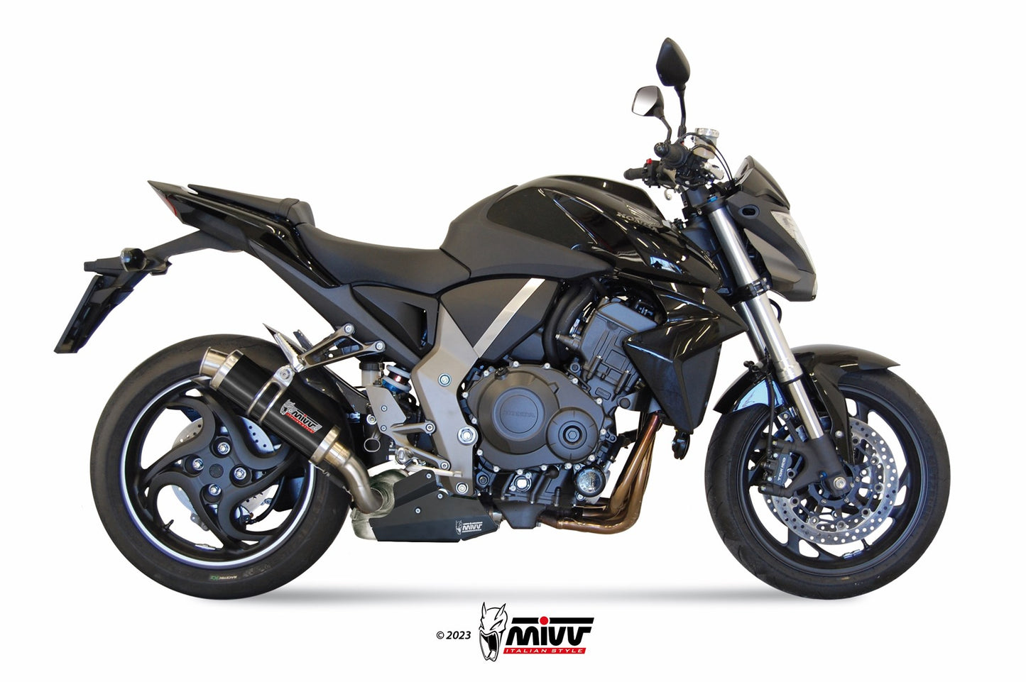 Mivv SLIP-ON HONDA CB1000 R 2008 > 2017