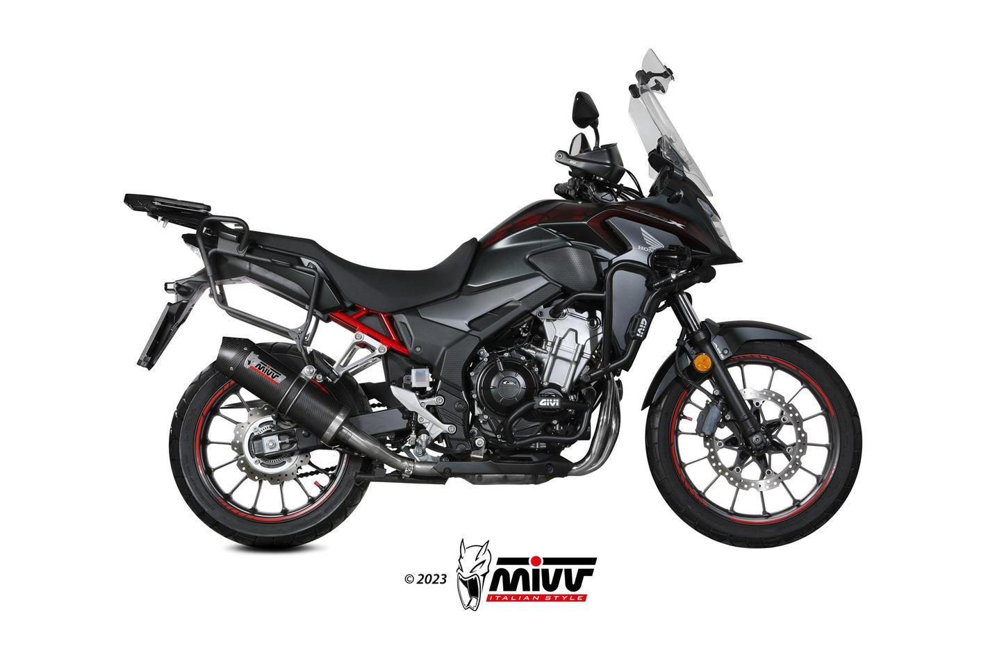 Mivv SLIP-ON HONDA CB 500 X 2021 > 2023