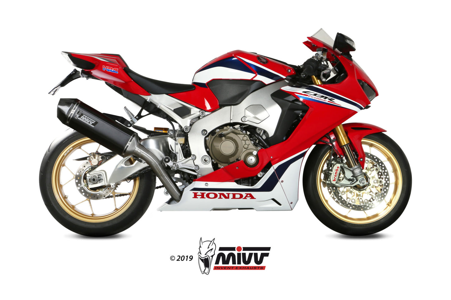 Mivv SLIP-ON HONDA CBR 1000 RR 2017 > 2019