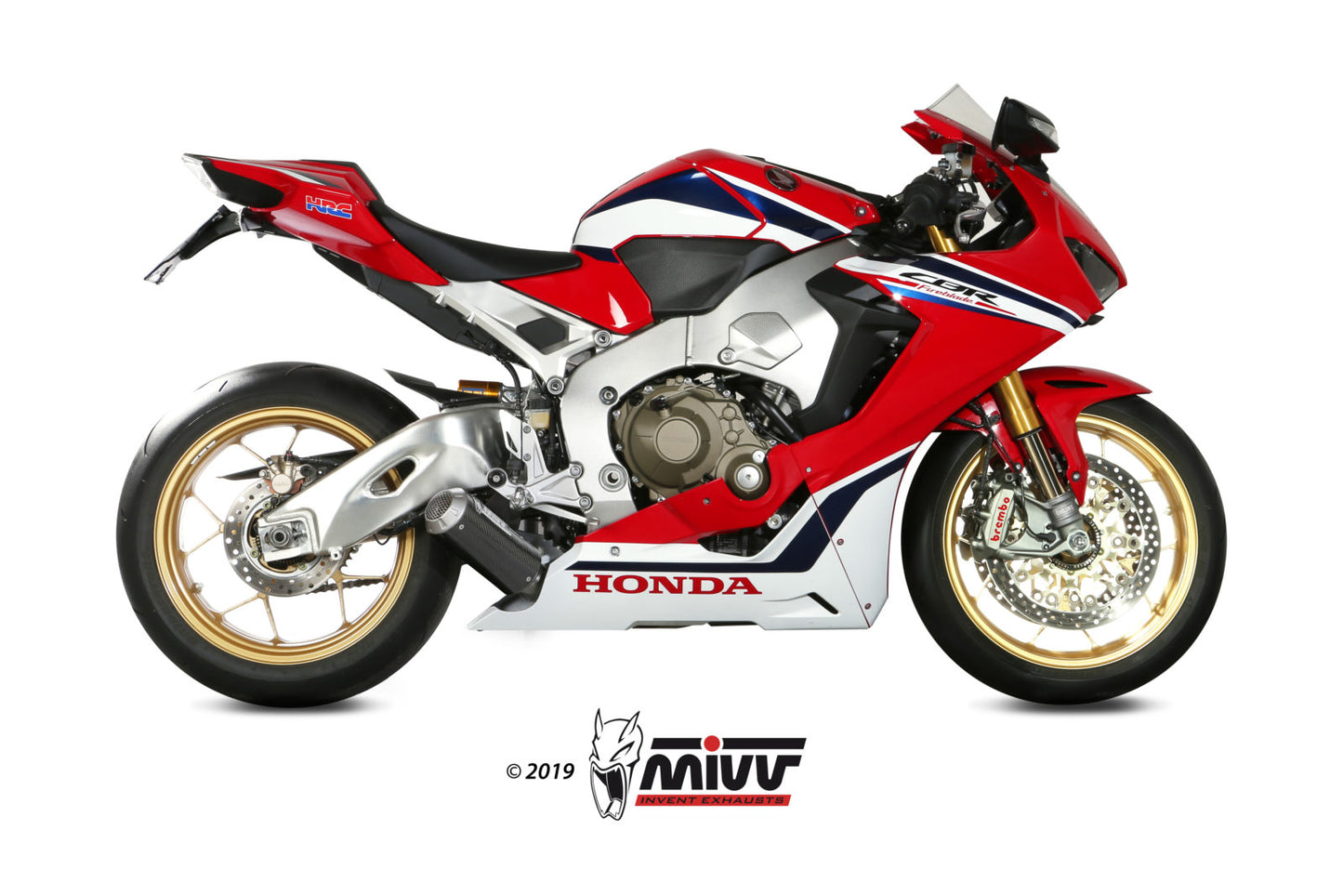 Mivv SLIP-ON HONDA CBR 1000 RR 2017 > 2019