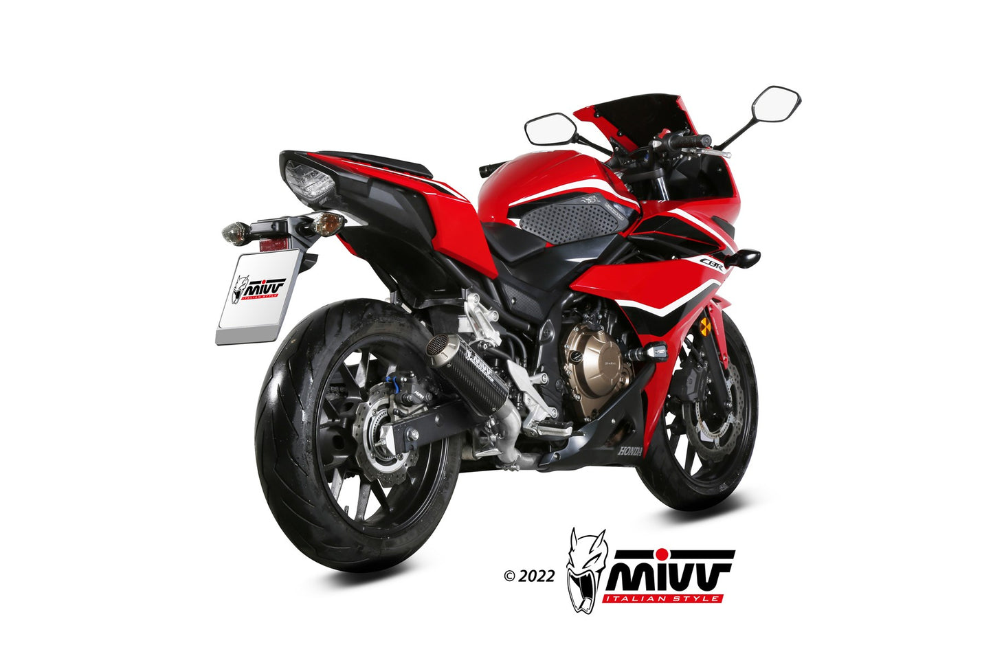 Mivv SLIP-ON HONDA CB 500 R 2019 > 2020