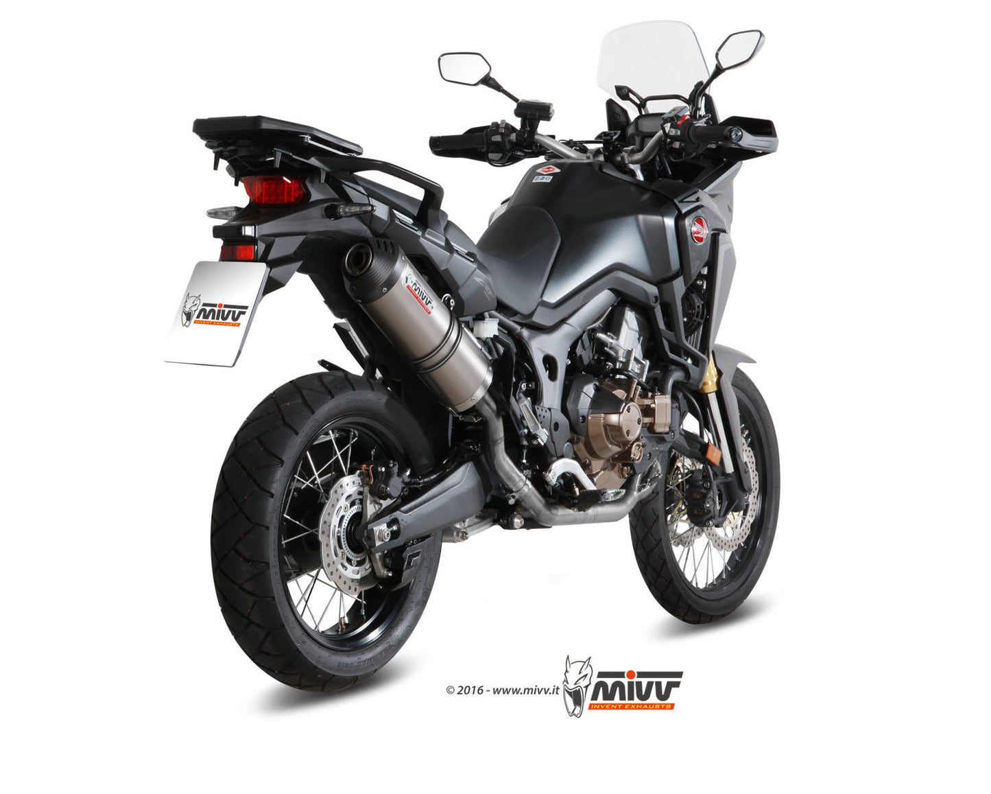Mivv TUBO ELIMINA KAT Honda CRF 1000 L AFRICA TWIN 2016 > 2019