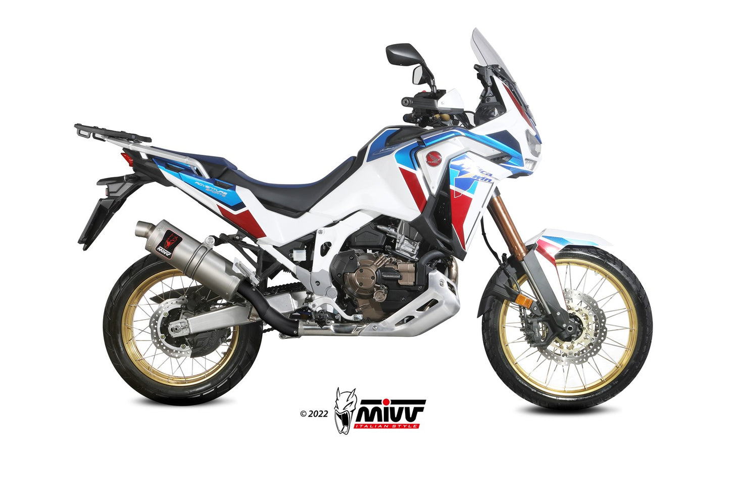 Mivv SLIP-ON HONDA CRF 1100 L AFRICA TWIN 2020 > 2022