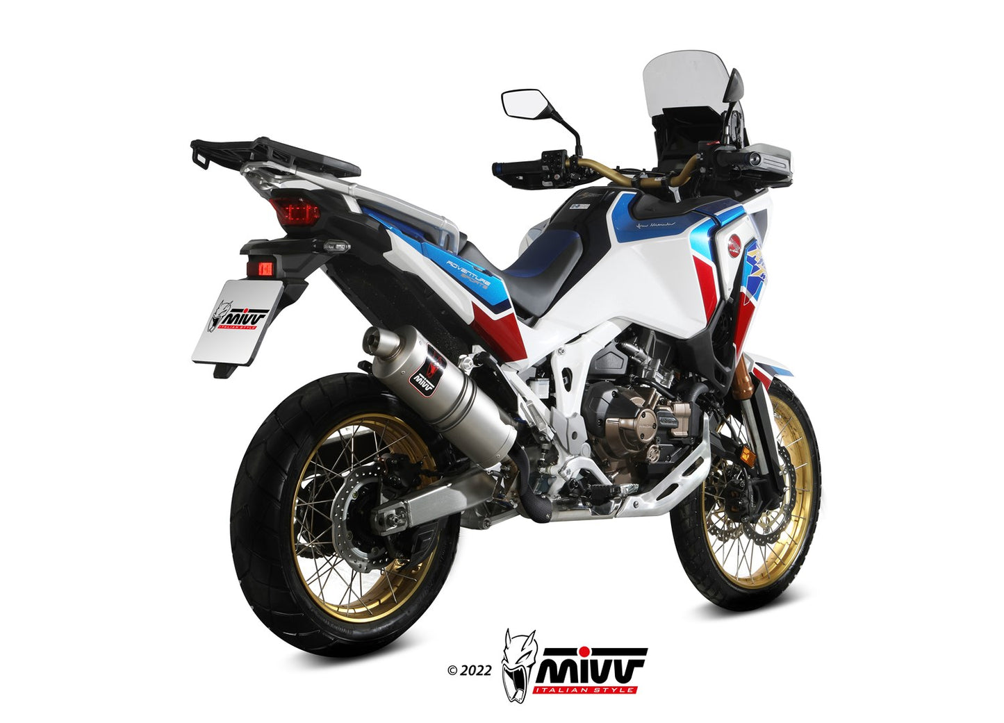 Mivv SLIP-ON HONDA CRF 1100 L AFRICA TWIN 2020 > 2022