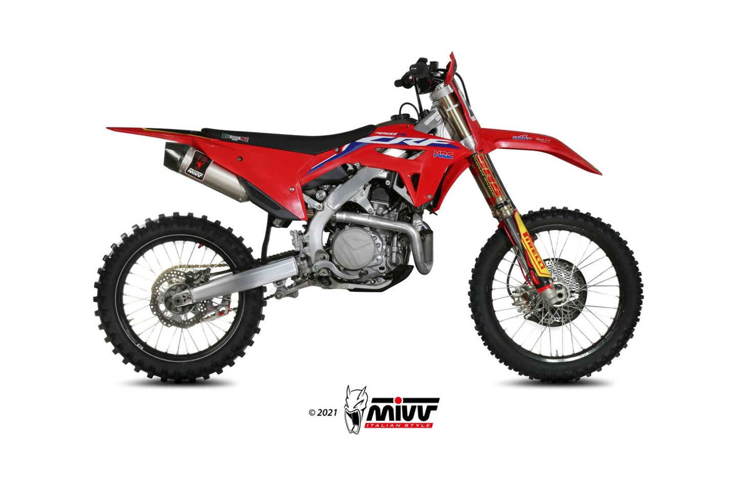 Mivv SLIP-ON HONDA CRF 450 2021 > 2023