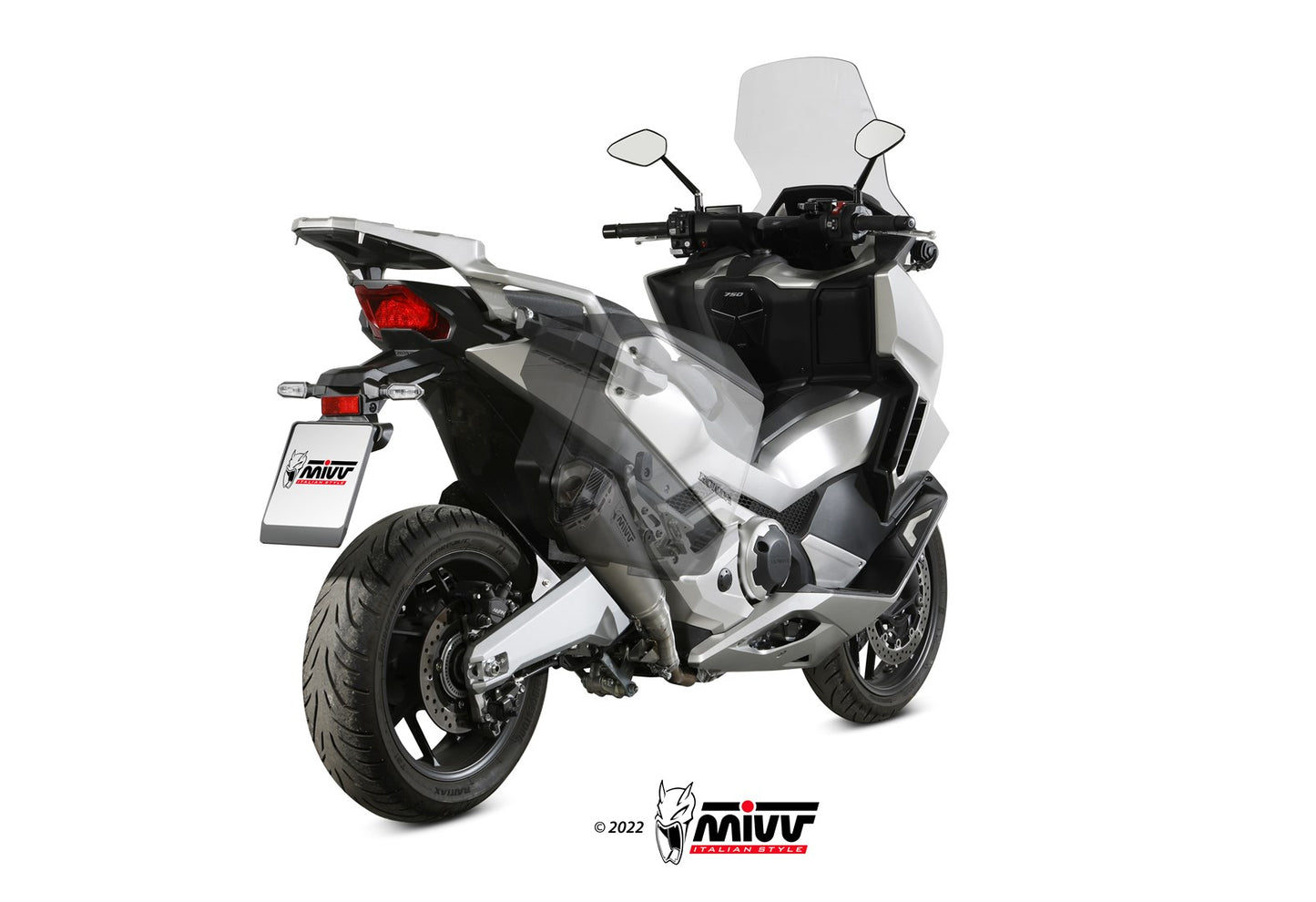 Mivv SLIP-ON HONDA FORZA 750