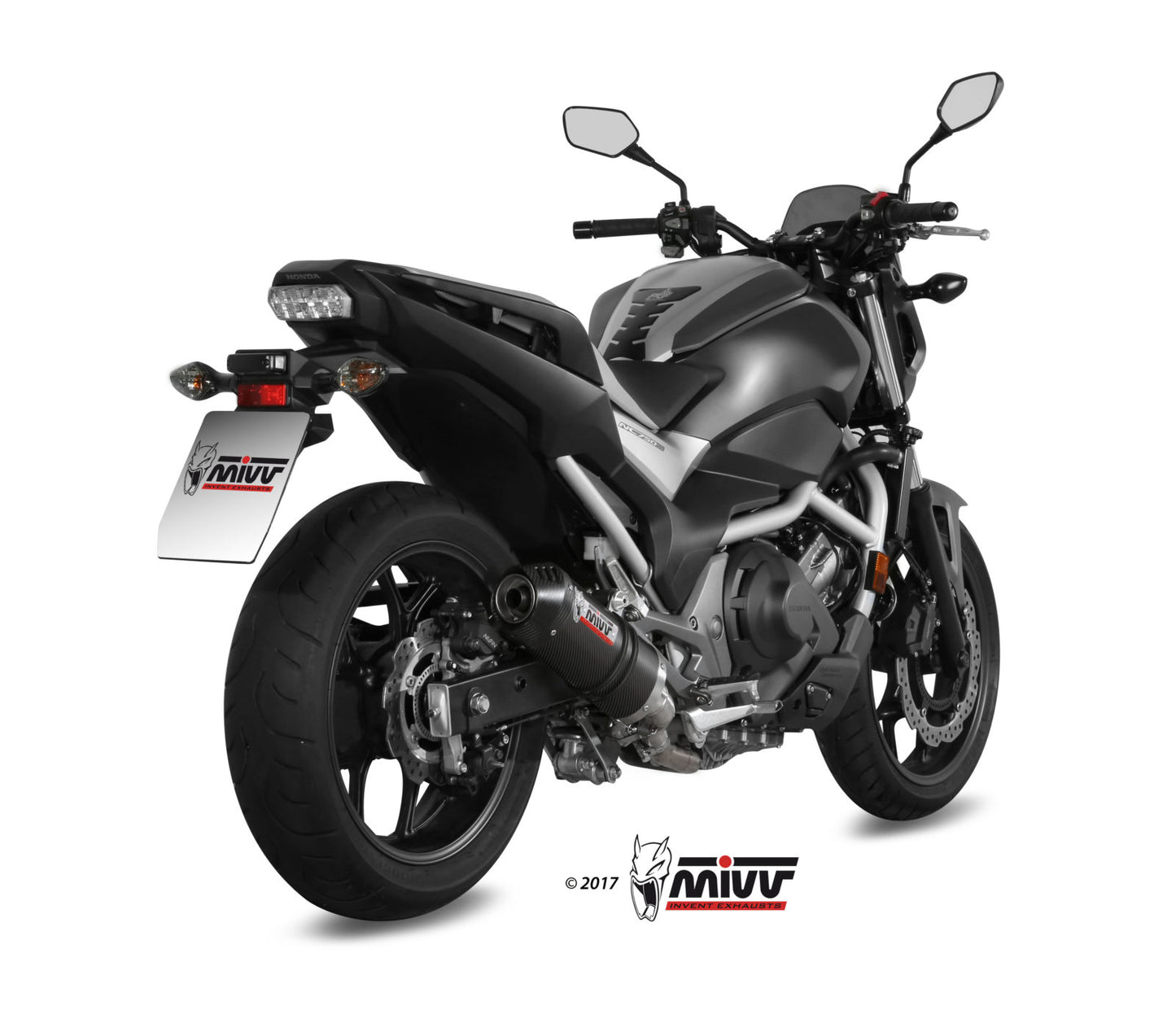 Mivv SLIP-ON HONDA NC 750 S / X 2016 >