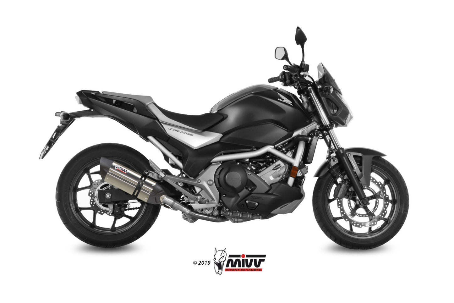 Mivv SLIP-ON HONDA NC 750 S / X 2016 >