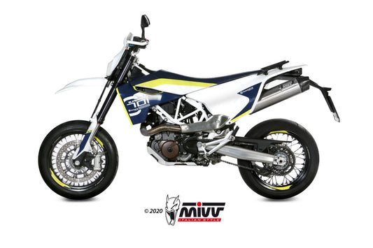 Mivv SLIP-ON HUSQVARNA 701 ENDURO / SUPERMOTO 2017 >2020