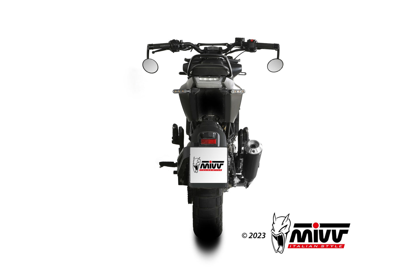 Mivv SLIP-ON HUSQVARNA SVARTPILEN 125 2021 > 2023