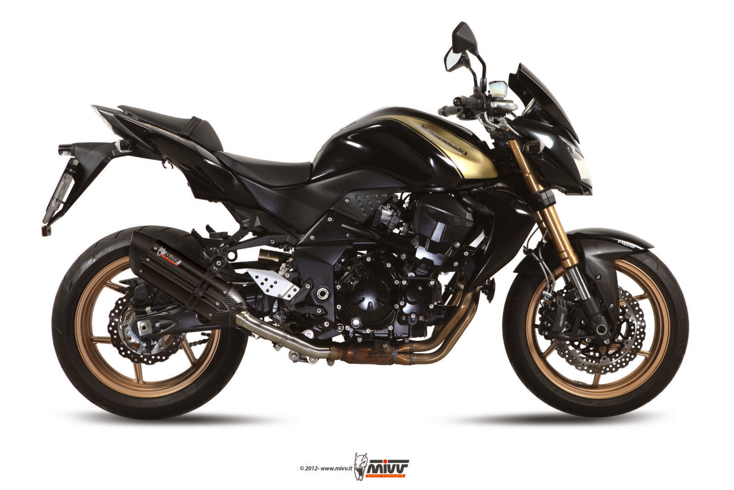 Mivv SLIP-ON KAWASAKI Z 750 R 2011 > 2014