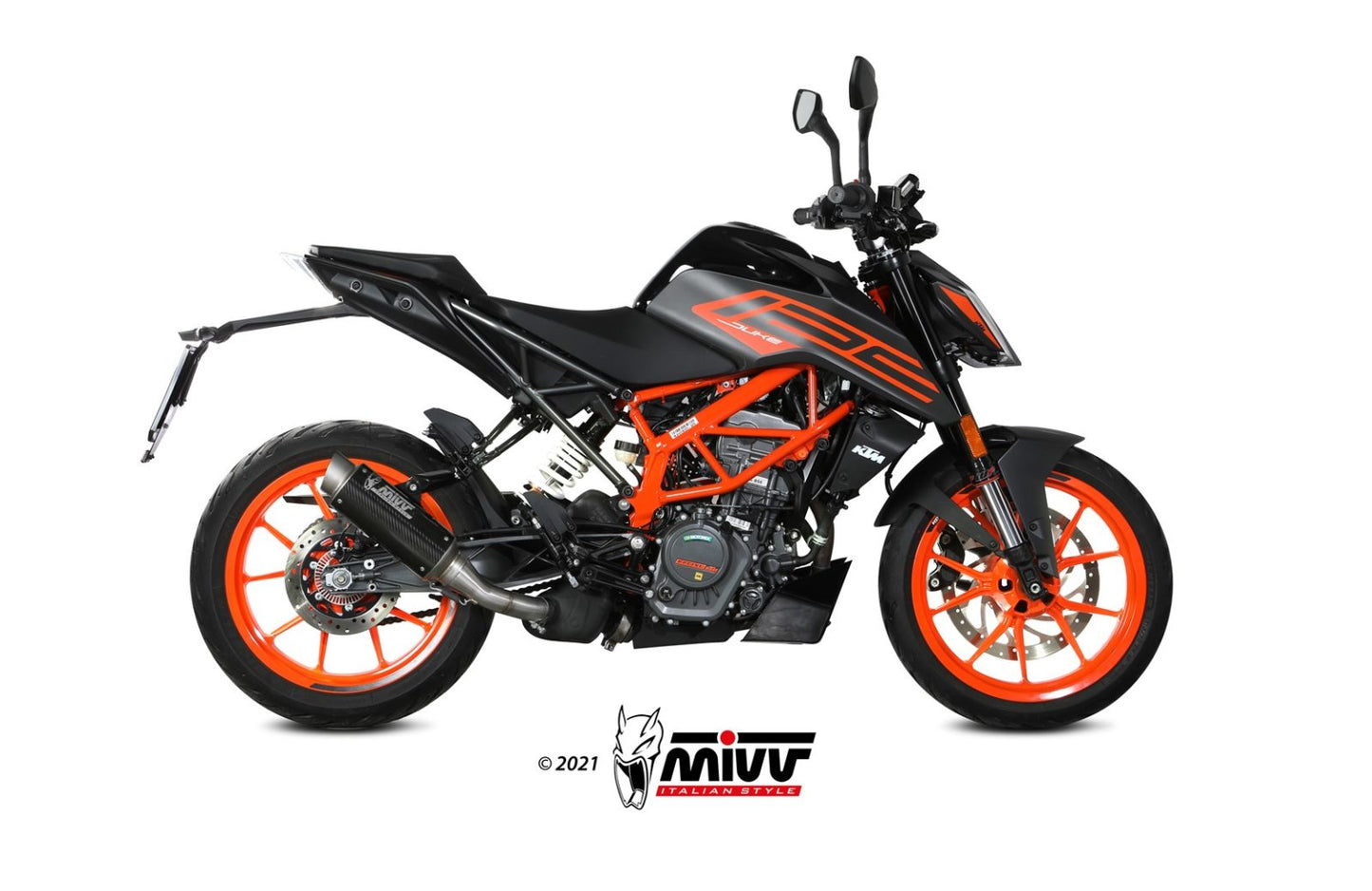Mivv SLIP-ON KTM 125 DUKE 2021 >