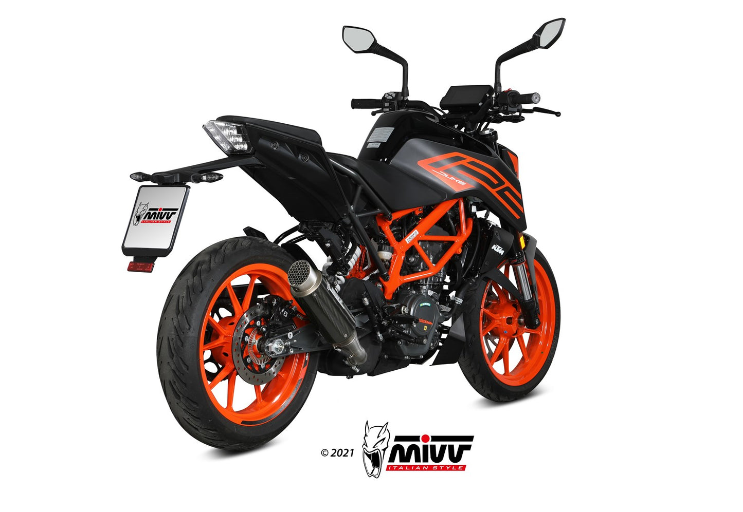Mivv SLIP-ON KTM 125 DUKE 2021 >