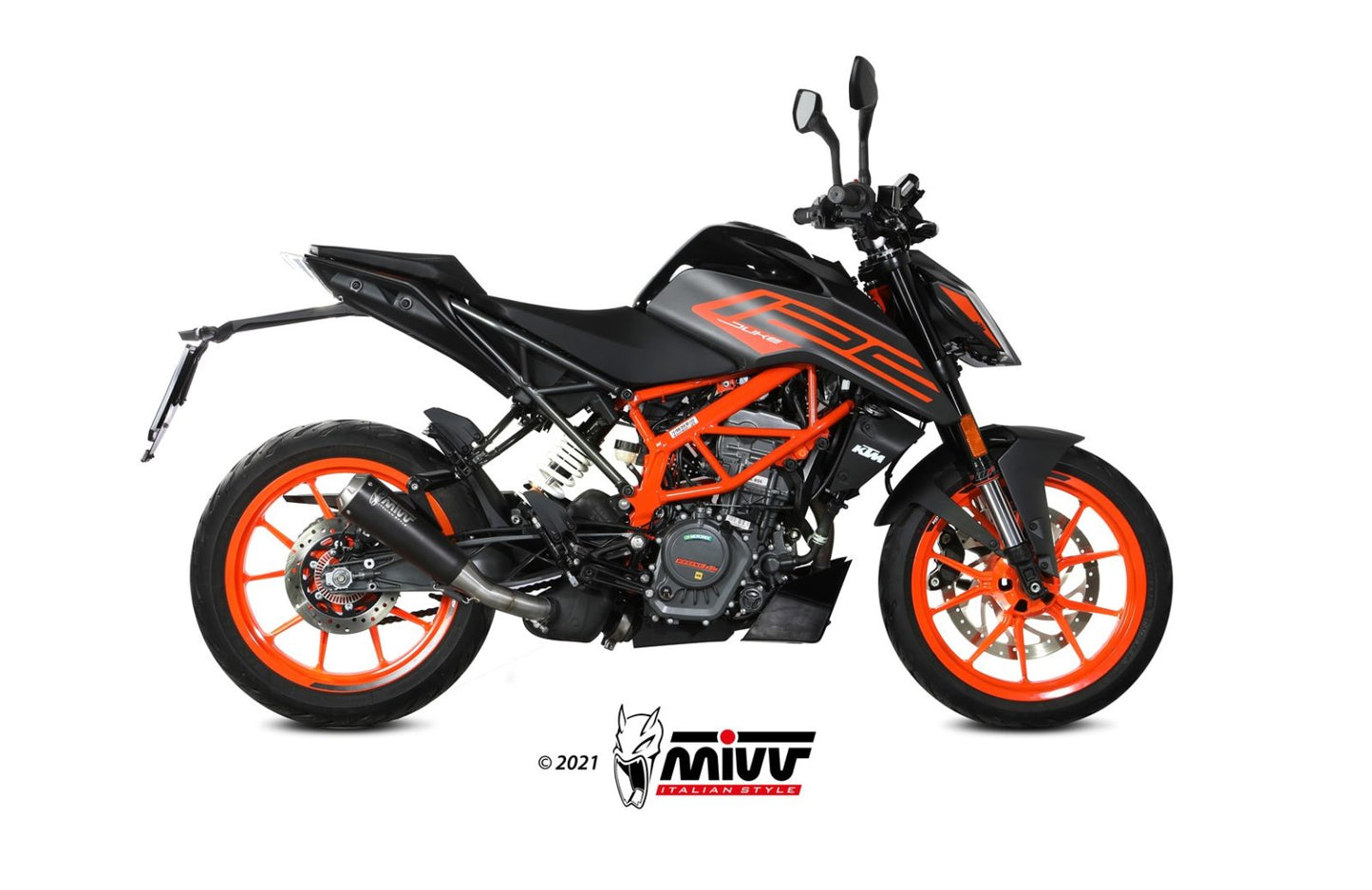 Mivv SLIP-ON KTM 125 DUKE 2021 >