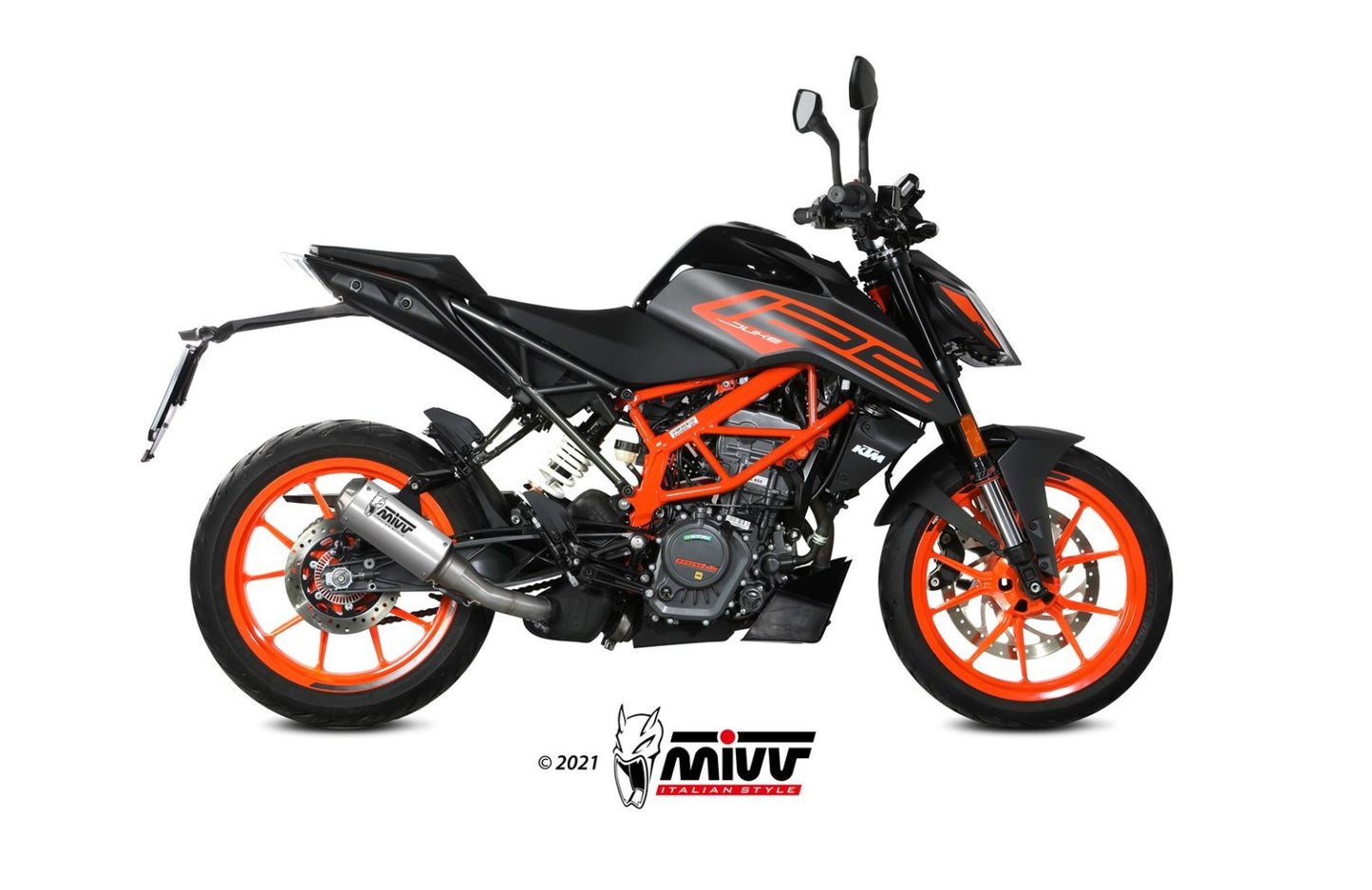 Mivv SLIP-ON KTM 125 DUKE 2021 >