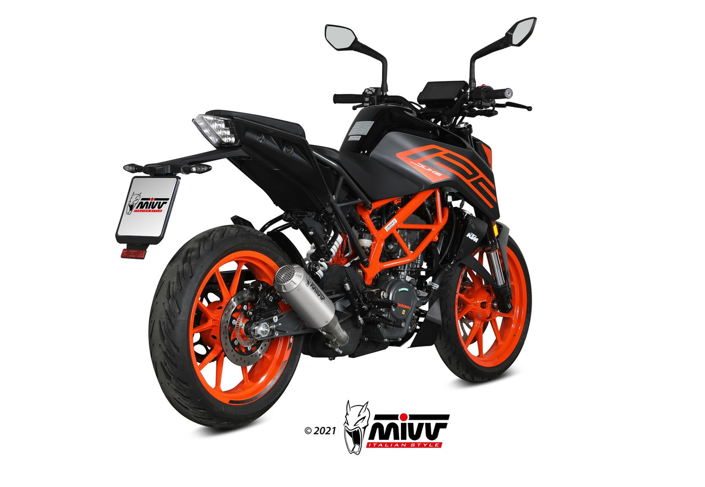 Mivv SLIP-ON KTM 125 DUKE 2021 >