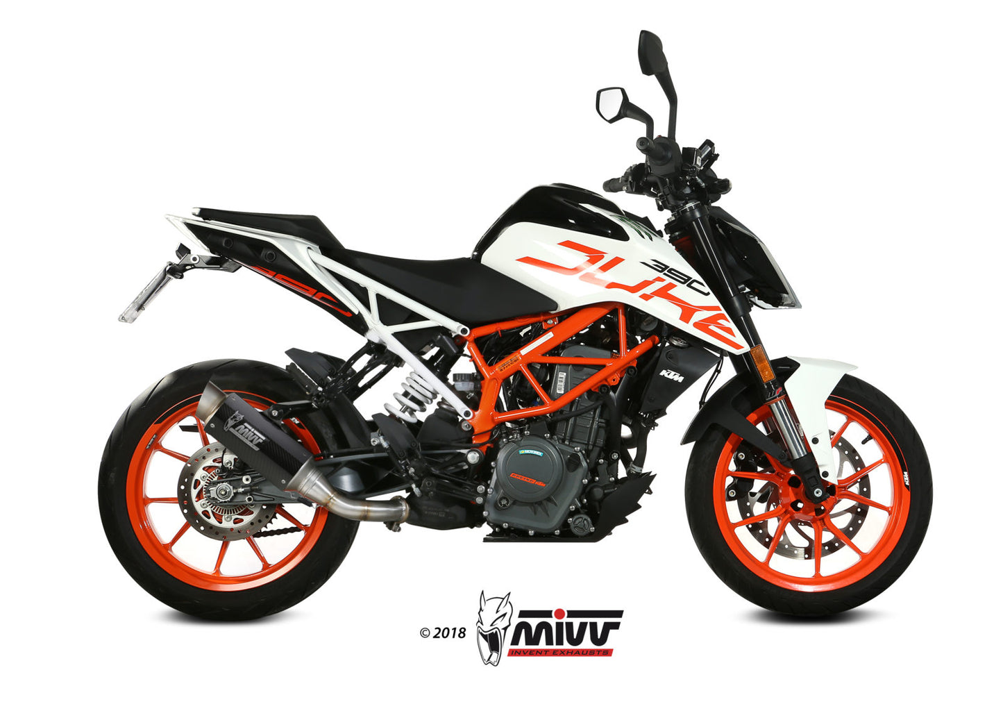 Mivv SLIP-ON  KTM 390 DUKE 2017 >