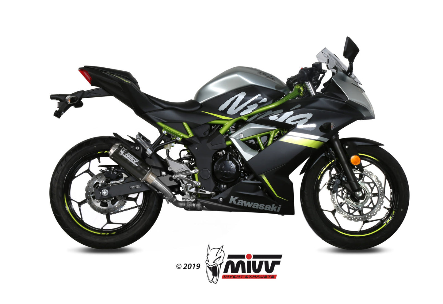 Mivv SLIP-ON KAWASAKI Z 125 2019 >