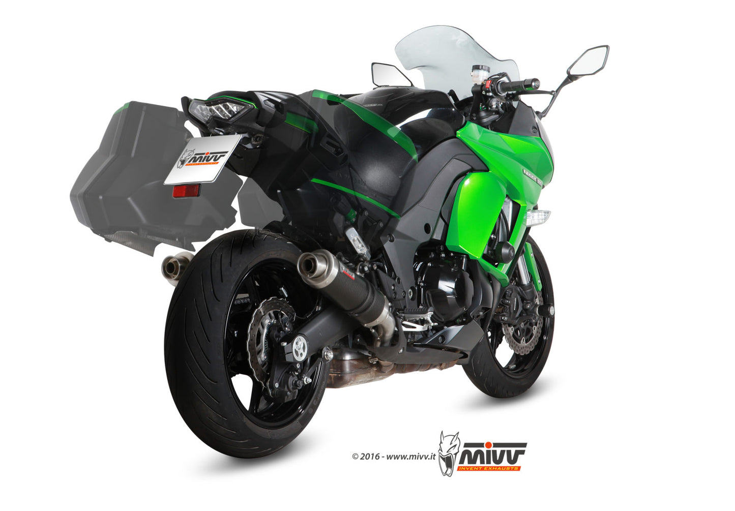 Mivv 2 SLIP-ON KAWASAKI Z 1000 SX  / NINJA 1000 SX