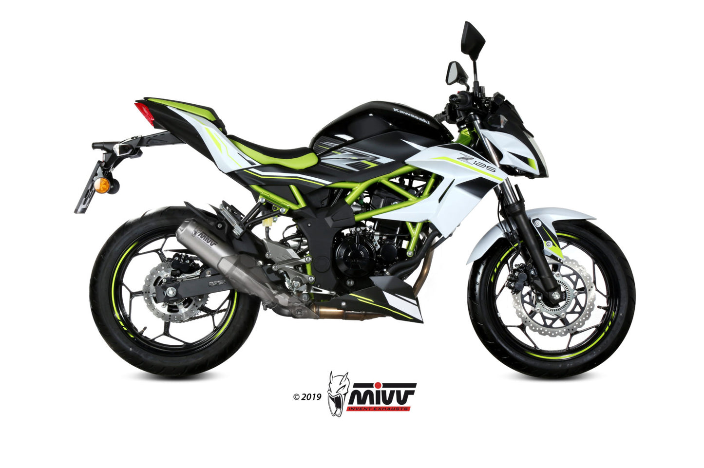 Mivv SLIP-ON KAWASAKI Z 125 2019 >