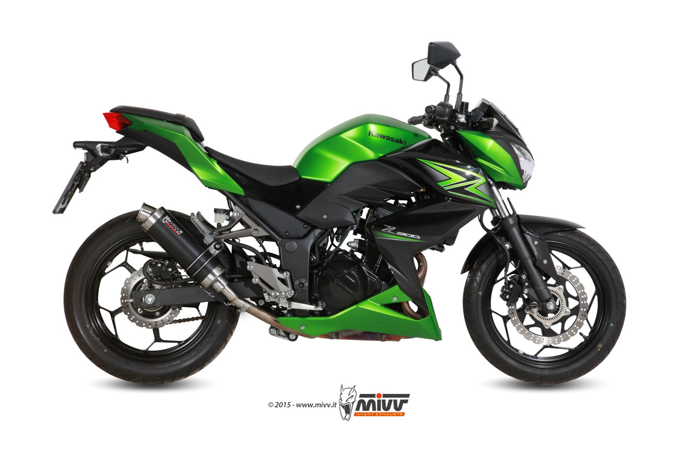 Mivv SLIP-ON KAWASAKI NINJA 300  KAWASAKI Z300