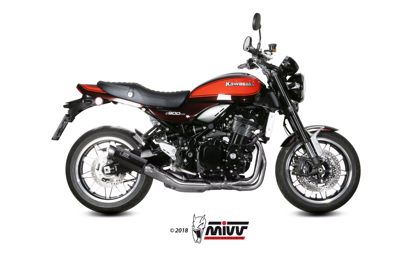 Mivv SLIP-ON KAWASAKI Z900 RS 2018 >