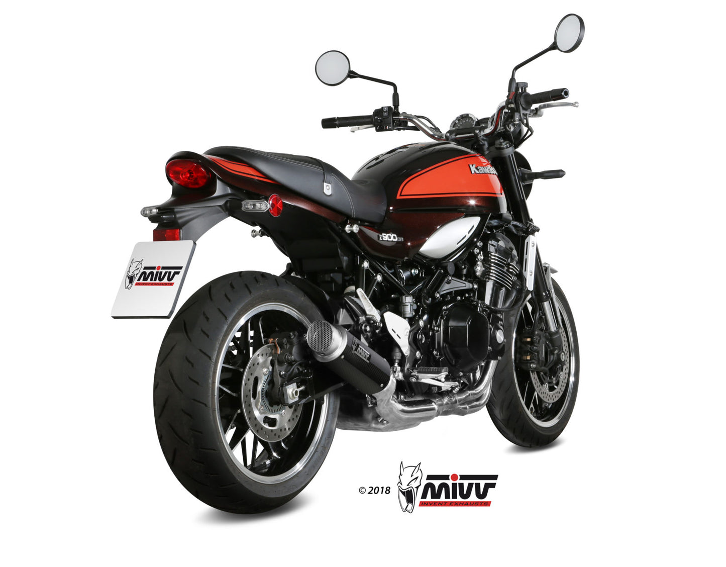 Mivv SLIP-ON KAWASAKI Z900 RS 2018 >