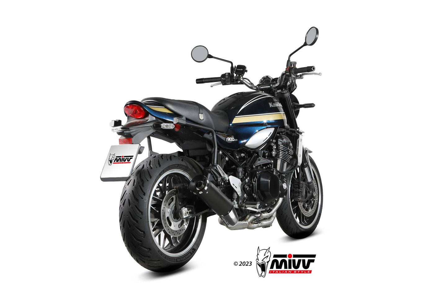 Mivv SLIP-ON KAWASAKI Z900 RS 2018 > 2023
