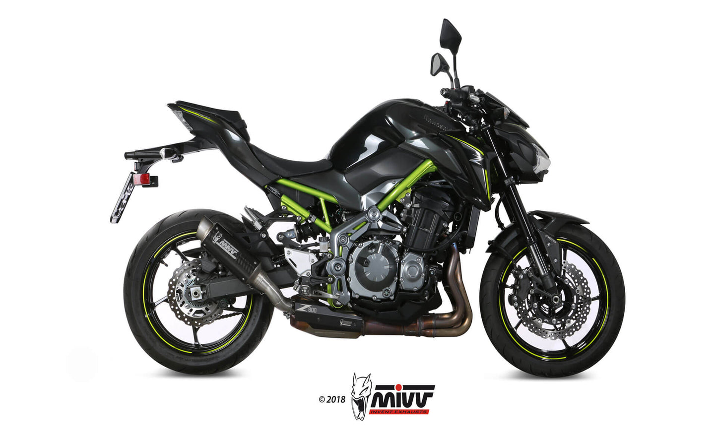 Mivv SLIP-ON KAWASAKI Z900 2017 > 2019