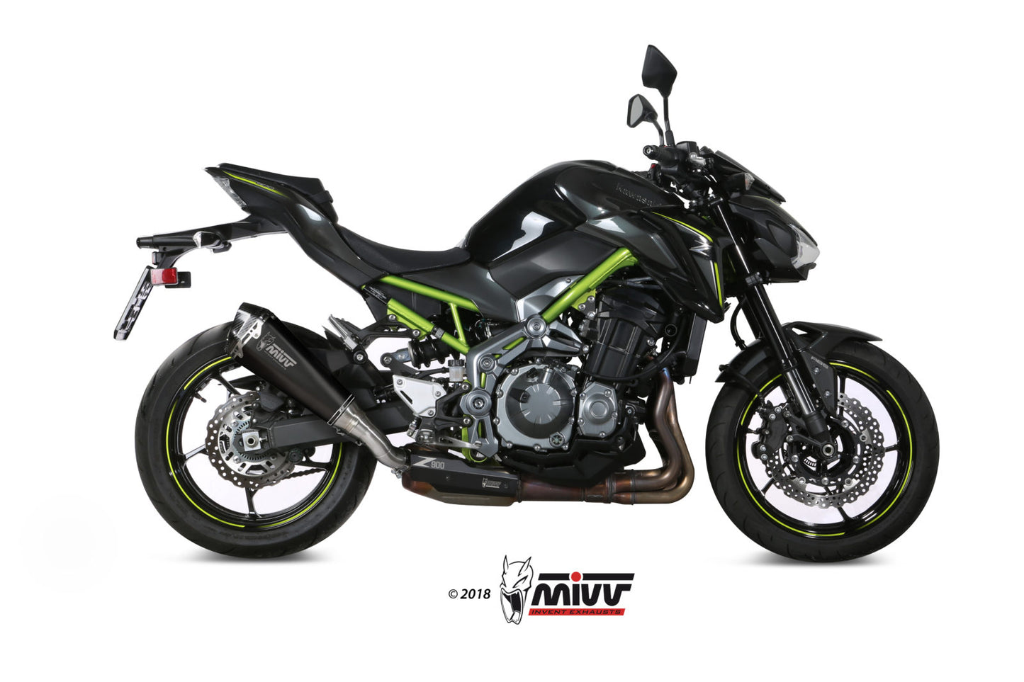 Mivv SLIP-ON KAWASAKI Z900 2017 > 2019